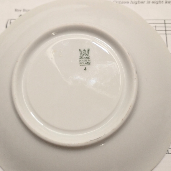 Wawel China Made in Poland gold rim plate - Picture 3 of 5